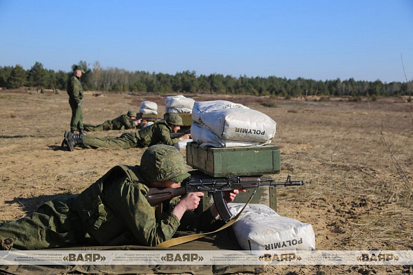  В Гродненском гарнизоне проходит учебный сбор с военнообязанными территориальных войск