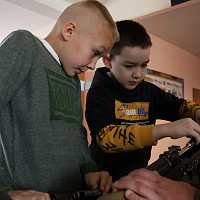 Продолжает работу лагерь «Патриот»