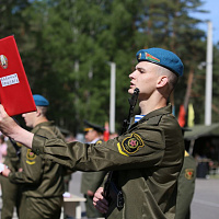 В в/ч 89417 новое пополнение приняло Военную присягу