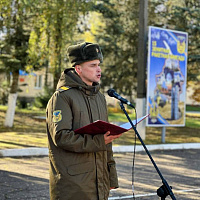 В 15 зрбр в торжественной обстановке провожают в запас военнослужащих срочной военной службы