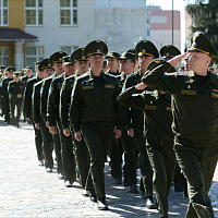 Чествование увольняемых в запас военнослужащих срочной службы в 49-й радиотехнической бригаде