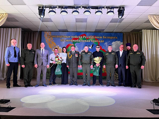 Торжественное мероприятие, посвящённое годовому празднику 36 дмостбр