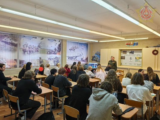 Профориентационные мероприятия организовали представители Военной академии