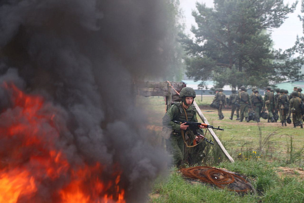 Комплексное контрольное занятие с личным составом нового пополнения 11 омбр