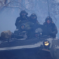 Проверка одного из танковых батальонов 19 омбр