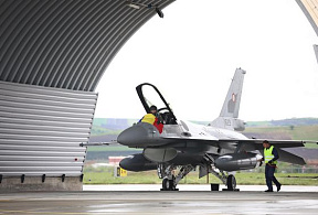 В Румынию прибыли три истребителя F-16 из состава ВВС Норвегии