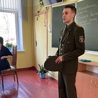 Курсанты провели профориентационную работу