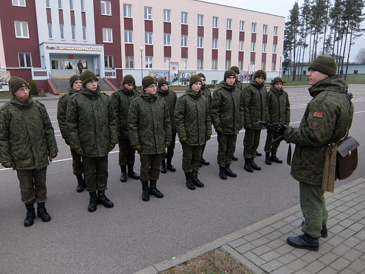 Занятие по обеспечению безопасности военной службы