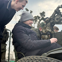 Военнослужащие продолжают проводить профориентационную работу