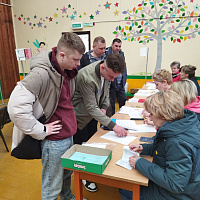 На Вилейщине проводится плановый учебный сбор с военнообязанными территориальных войск