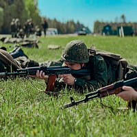 Занятия с военнослужащими нового пополнения 361 боо (ЦОВУ)