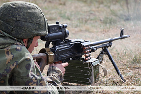 Состязания на лучшего военнослужащего по стрельбе из штатного оружия «Меткий выстрел»