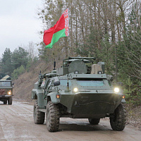 Марш в назначенный район 