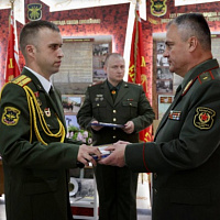 Присвоены очередные воинские звания