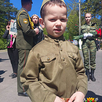 Торжественные мероприятия, посвященные 78-й годовщине Великой Победы, прошли в 72 ОУЦ