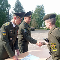 Присягнули на верность Родине