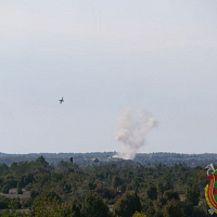 Батальонное тактическое учение с одним из десантно-штурмовых батальонов 38 одшбр