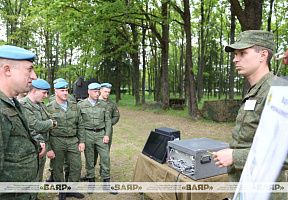 Сбор со специалистами радиосвязи и спутниковой связи Вооруженных Сил