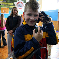 Воспитанники лагеря «Спасатели» посетили 65-ю автомобильную бригаду