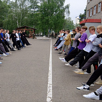 На базе 361 боо (ЦОВУ) прошел учебно-полевой сбор с учащимися 10-х классов