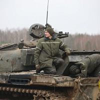 Занятие по вождению боевых машин