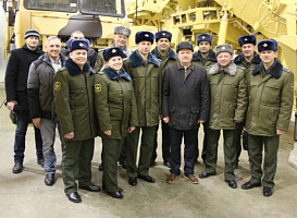 Представители Военной академии Республики Беларусь посетили ОАО «АЛЕВКУРП»