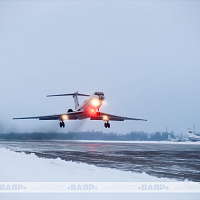 На аэродроме в/ч 06752 проходят плановые учебно-тренировочные полеты