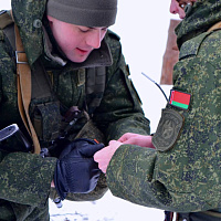 Военнослужащие 557-й инженерной бригады повышают уровень мастерства на полигоне