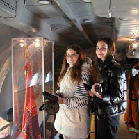 В рамках военно-патриотического воспитания