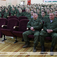 Концерт для участников военного парада