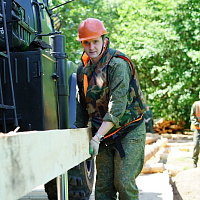 Занятие по специальной подготовке с офицерами запаса