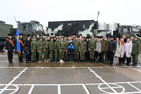На базе 85 брс (л) открылся военно-патриотический клуб «Горизонт»