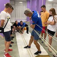 Минские суворовцы посетили находящийся в «Орлёнке» Дом авиации и космонавтики