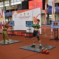 Белорусские гиревики завоевали бронзу на IV военно-спортивных играх СНГ