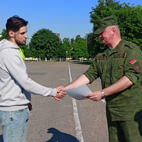 Проводы военнообязанных