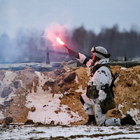 Эпизод практических действий войск на полигоне Брестский 
