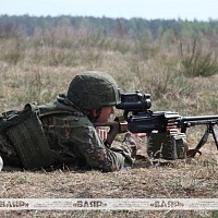 Состязания на лучшего военнослужащего по стрельбе из штатного оружия «Меткий выстрел»