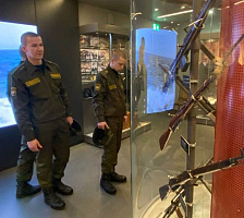 Военнослужащие 72 ОУЦ посетили Белорусский государственный музей истории Великой Отечественной войны