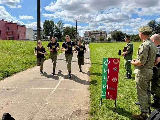 Смотр спортивно-массовой работы в 15 зрбр