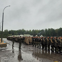 На полигоне Брестский поздравили танкистов