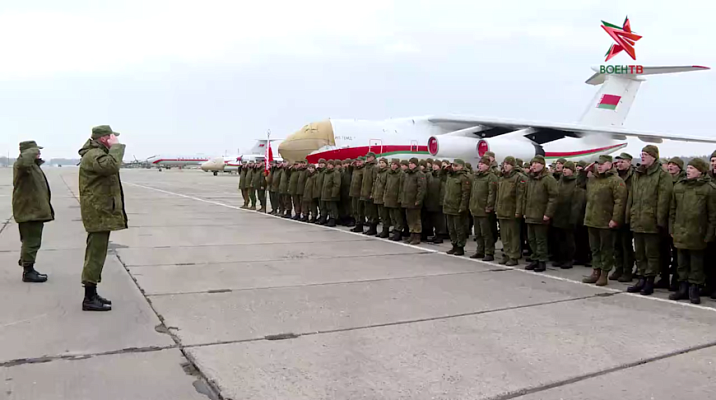 Военнослужащие Вооружённых Сил Беларуси отправились на обучение в Российскую Федерацию в один из центров боевой подготовки