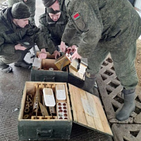 Занятие с гвардейцами по инженерной подготовке