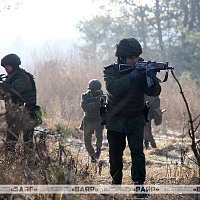 Занятия по боевой подготовке с военнослужащими 6 омбр