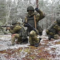 Гвардейцы-разведчики выполнили задачи в ходе комплексных полевых занятий 