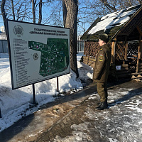 Военнослужащие 120 омбр посетили Центральный ботанический сад