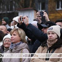 Военную присягу приняли новобранцы 50-й смешанной авиабазы и 49-й радиотехнической бригады