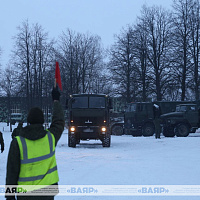Проверка боевой готовности одного из батальонов 120 омбр