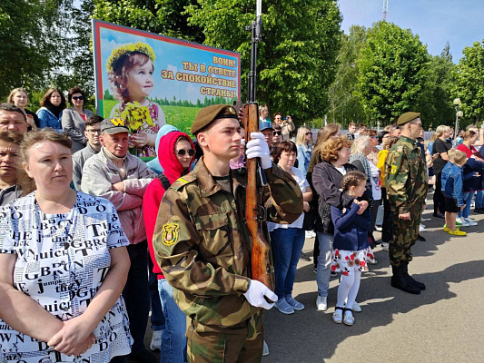 Военную присягу приняли