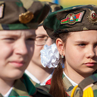 В Минском областном кадетском училище прошёл финальный этап военно-спортивной игры «Зарница»