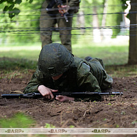 Участники проекта «Минская смена 2024» посетили 56-й отдельный полк связи  